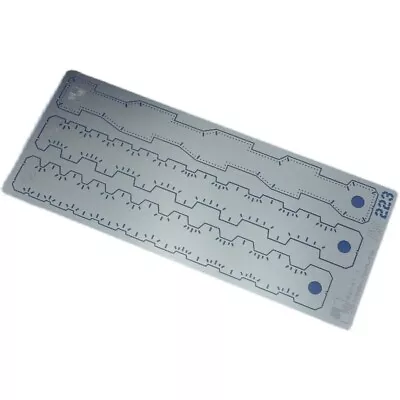$7.90 • Buy AW-223 Scribing Templates Model Accessory Craft Tool Line Guild Board 3 IN 1 PCs