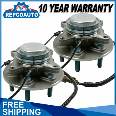 2PC Front Wheel Hub And Bearing Assembly For 2015 2016 2017 Ford F-150 6Lug 2WD • $139.62