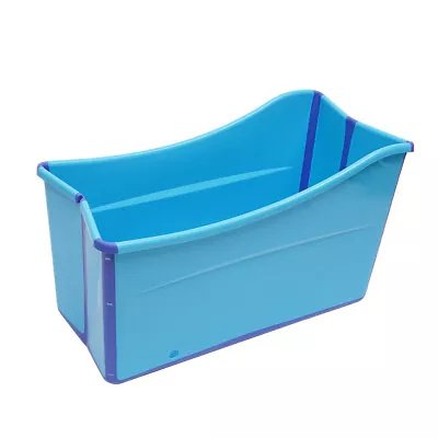 For Adult Kid Portable Folding Bathtub Spa Sauna Bath Rectangle Bucket Water Tub • $129