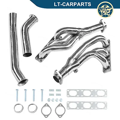 Stainless Steel Exhaust Manifold Headers FITS BMW E46 E39 Z3 2.5L 2.8L 3.0L L6 • $161.49