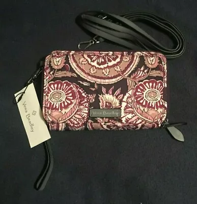 Vera Bradley Lei Flowers Midtown RFID All-In-One Crossbody - NWT • $66.98