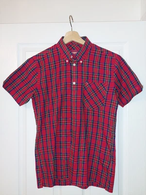 £6 • Buy Merc London Clothing Red Tartan Size XS 
