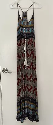 Women’s Maxi Summer Dress - SZ LARGE - Colorful Pattern • $9