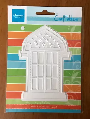 House Metal Die Cut Stencil CR1259 Marianne Craft Cutting Die Arched Window • $19.95