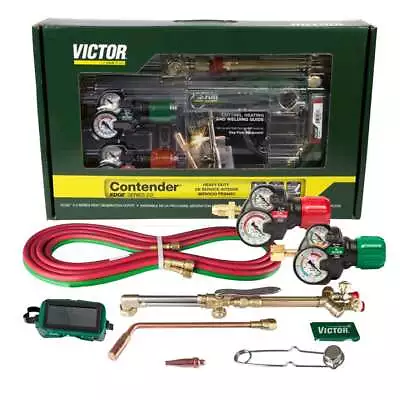 Victor 0384-2130 Contender 540/510 Edge 2.0 Acetylene Cutting Torch Outfit • $618.99