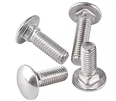 Coachs Cup Square Dome Carriage Bolts Screws 304 Stainless Steel M5 M6 M8 M10 • £3.50