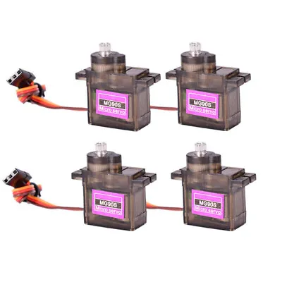 4 Pack MG90S Metal Gear Micro Servo For Boat Car Plane RC Helicopter Arduino • $13.95