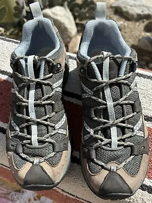 Merrell Women’s Sz 9 Siren Sport Hiking Shoes Lace Brindle Dusty Olive J16326 • $18