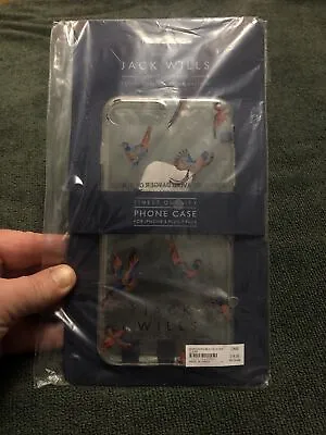 Jack Wills Clear With Pheasants Birds Shorting Phone Case IPhone 6/7/8  Plus • £10