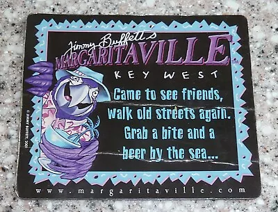 Jimmy  Buffett  Came To See Friends...  Refrigerator Magnet Margaritaville • $3.99