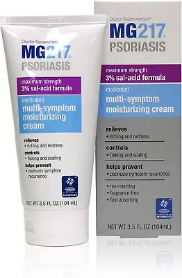 MG 217 Psoriasis Salicylic Acid Formula Multi-Symptom Cream 3.5 OZ • $16.99