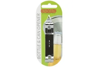New Apollo  Metal Bottle Opener And Can Tin Piercer • £2.50