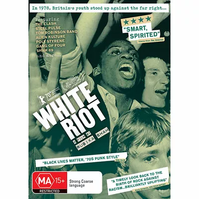 White Riot DVD NEW (Region 4 Australia) • £17.19