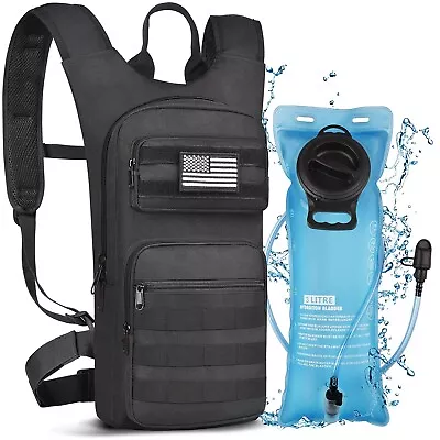 NOOLA Hydration Backpack With 3L TPU Water Bladder Tactical Molle Water Back... • $61.18