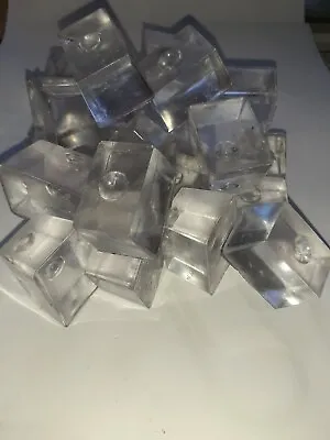 12 X Ice Cubes Clear Resin Prop FILM TV  Display • £8.90