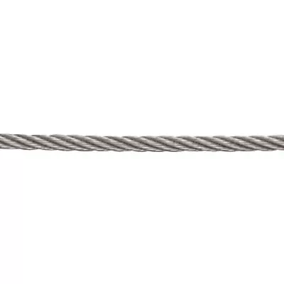 Stainless Wire Rope Cable 7 X 7 1/4  Cuts 316 Ss (sold Per Foot) • $2.68