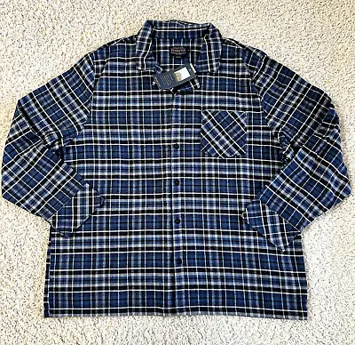 Pendleton Shirt Mens XL Blue Plaid Lightweight Sleepwear Pajama • $12.79