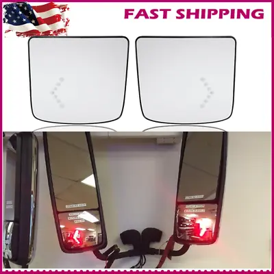 Volvo Vnl Mirrors Glass W/turn Signal Conversion Kit/dvtss • $49.99