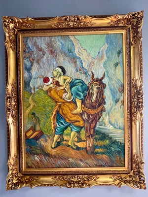 $2950 • Buy Vincent Van Gogh Good Samaritan Quality Hand Painted Replica Painting Art