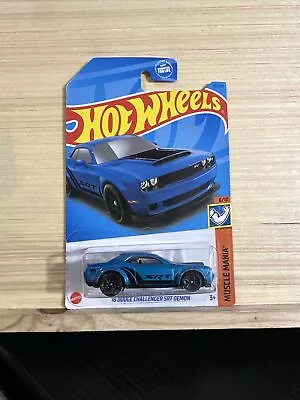 Hot Wheels ‘18 Dodge Challenger SRT Demon Muscle Mania 6/10 Collector 151 • $2.54