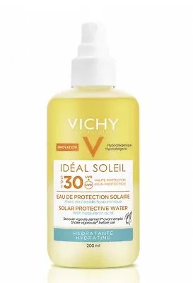 VICHY IDÉAL SOLEIL TAN ENHANCING SPF30 SUNSCREEN WATER WITH BETA-CAROTENE 200ml • $22.99