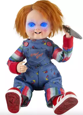 Animatronic Talking Stabbing With Knife Chucky Doll Halloween Decoration Prop • $159.99
