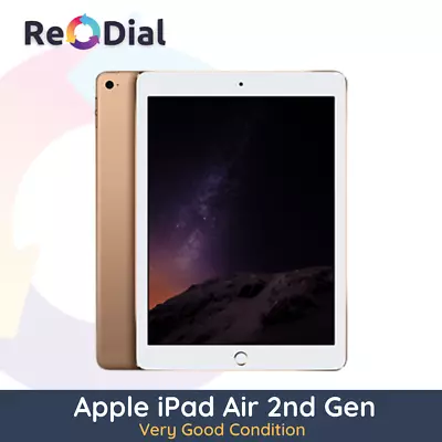 Excellent Refurbished Apple IPad Air 2nd Gen (2014) Wi-Fi • $195