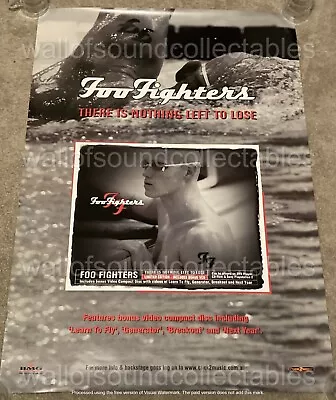 FOO FIGHTERS (Michael Klim) RARE  ORIGINAL Vintage Instore PROMO Poster (1999) • $30