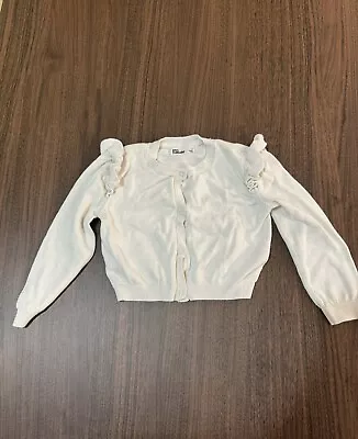 Epic Threads Girls' White Long Sleeve Shirt Size 5 • $8
