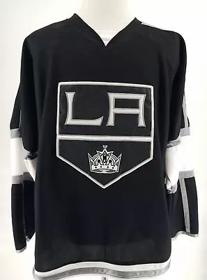 NHL LA Kings Hockey Jersey Adult Size 52 Drew Doughty #8 Reebok Black • $79