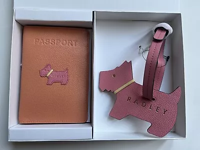 Brand New Radley Passport Cover & Luggage Tag - Chartwell Colour Block - RRP £89 • £55