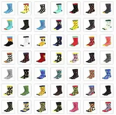 Unisex One Size Fits All Novelty Socks -  Over 160 Styles • $9.89