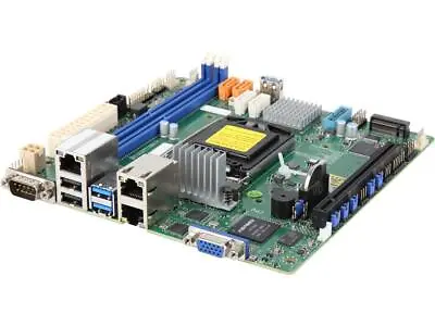 SUPERMICRO MBD-X11SCL-IF-O Mini ITX Server Motherboard LGA 1151 Intel C242 • $326.60