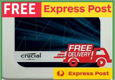 $69 • Buy SSD 250GB 500GB 1TB 2TB MX500 Crucial Internal Solid State Drive 2.5  SATA