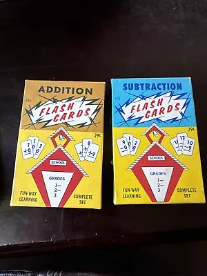 Vintage Fairchild Multiplication Flash Card Set With Box • $0.01