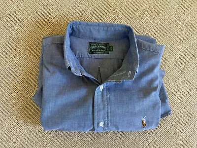 Polo Country Ralph Lauren Chambray Shirt Size Medium • $60