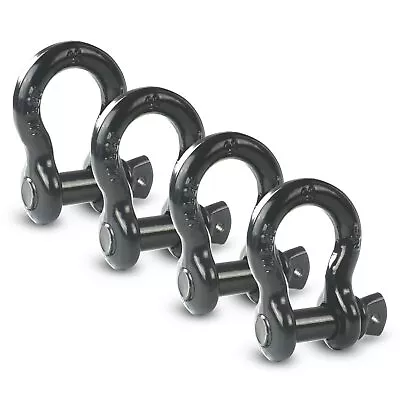 AYMMIC 1/2  D Ring ShackleBow Shackle With Screw Pin Clevis 2 Ton Working Loa... • $35.41