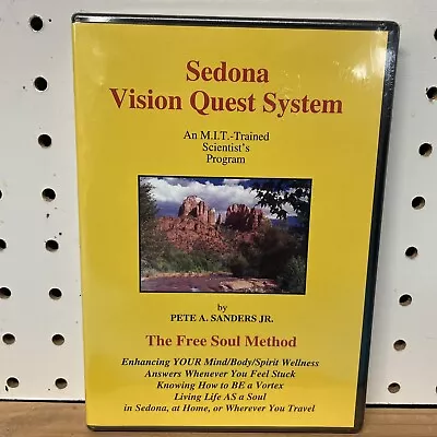 Sedona Vision Quest System Pete A. Sanders Jr DVD Free Soul Method Wellness Spur • $30