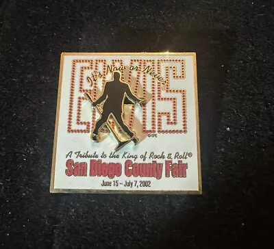 Articulated Tribute To Elvis 3-D Pin 2002 San Diego County Fair Presley • $14.99