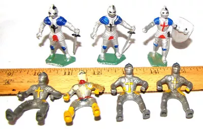 Marx Castle Playset 54mm HARD PLASTIC Factory Painted Knights Toy Soldiers • $9.99