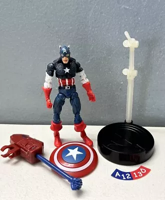 Marvel Legends Showdown Captain America 4” Action Figure Booster Pack ToyBiz • $16.99