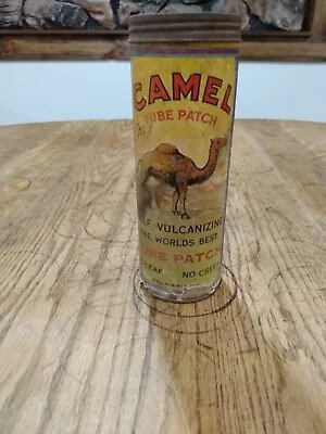 Vintage Camel Tube Patch Repair Kit 7  X 2 1/2   • $19.99