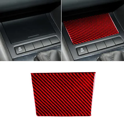 Red Carbon Fiber Ashtray Home Interior Trim For VW Golf VI 2009-12 • $13.83