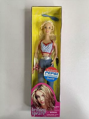 Britney Spears Doll 2001 Pepsi TV Commercial Outfit Exclusive NEW/SEALED • $127.38