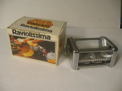 Vtg. OMC Marcato Raviolissima Ravioli Attachment For Pasta Maker Machines  As-is • $6