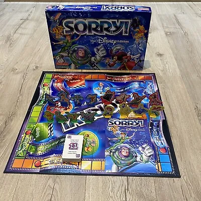 SORRY! Disney Edition Board Game By Waddingtons 2002 • £18.99