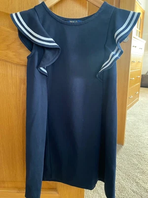 £4 • Buy Girls Polo Ralph Lauren Navy Dress Age 6