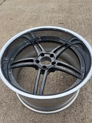 20inch Carbon Fiber 3-Piece Wheel 5x112 Gunmetal Carbon Fiber Face 20x11.5 Rim • $595