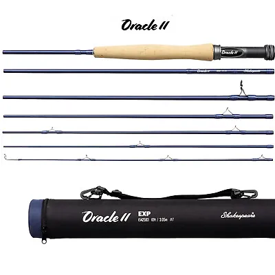 $92.27 • Buy Shakespeare New Oracle 2 EXP Travel Fly Fishing Rods - All Models/Sizes