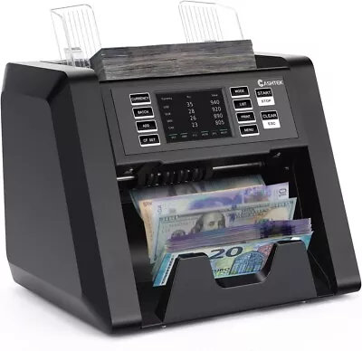 Cashtek N70 2-CIS Mixed Denomination Bill Value Counting Money Cash Counter • $345.95